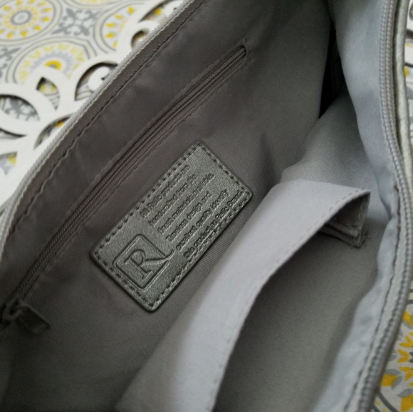 Relic by fossil Hobo sequined silver leather bag - Picture 5 of 7